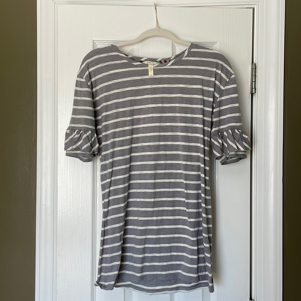 Matilda Jane adult ruffle top size S